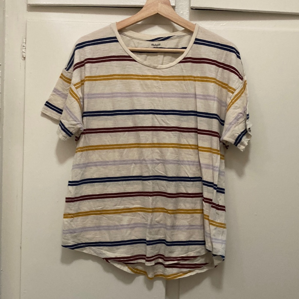 Madewell Striped T-Shirt XL